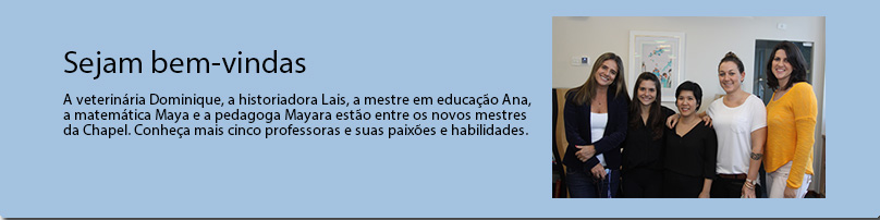 Sejam Bem vindas